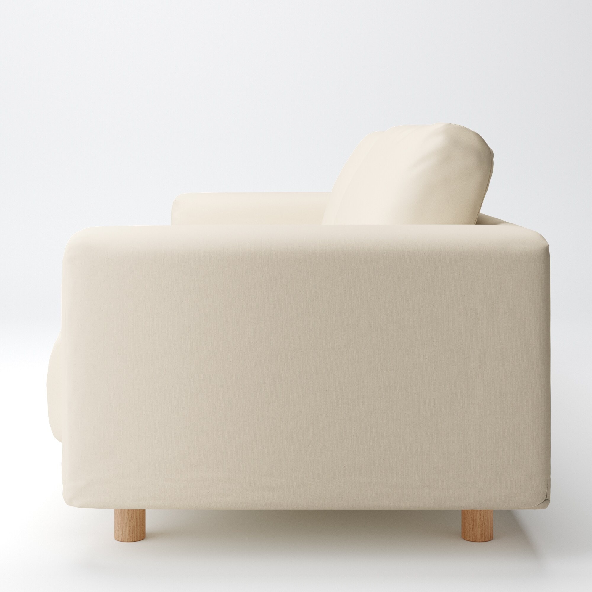 新古品】ソファ本体・3シーター・フェザー・ポケットコイル | 無印良品