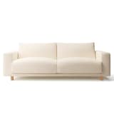 【新古品】ソファ本体・３シーター・フェザー・ポケットコイル