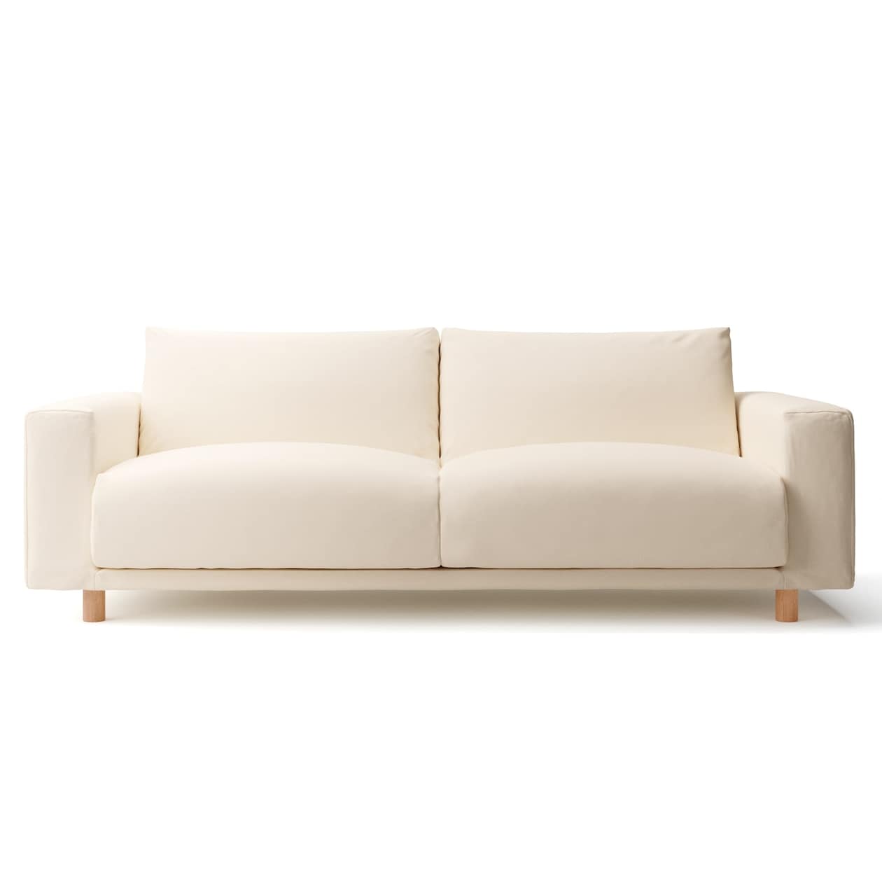 【新古品】ソファ本体・３シーター・フェザー・ポケットコイル