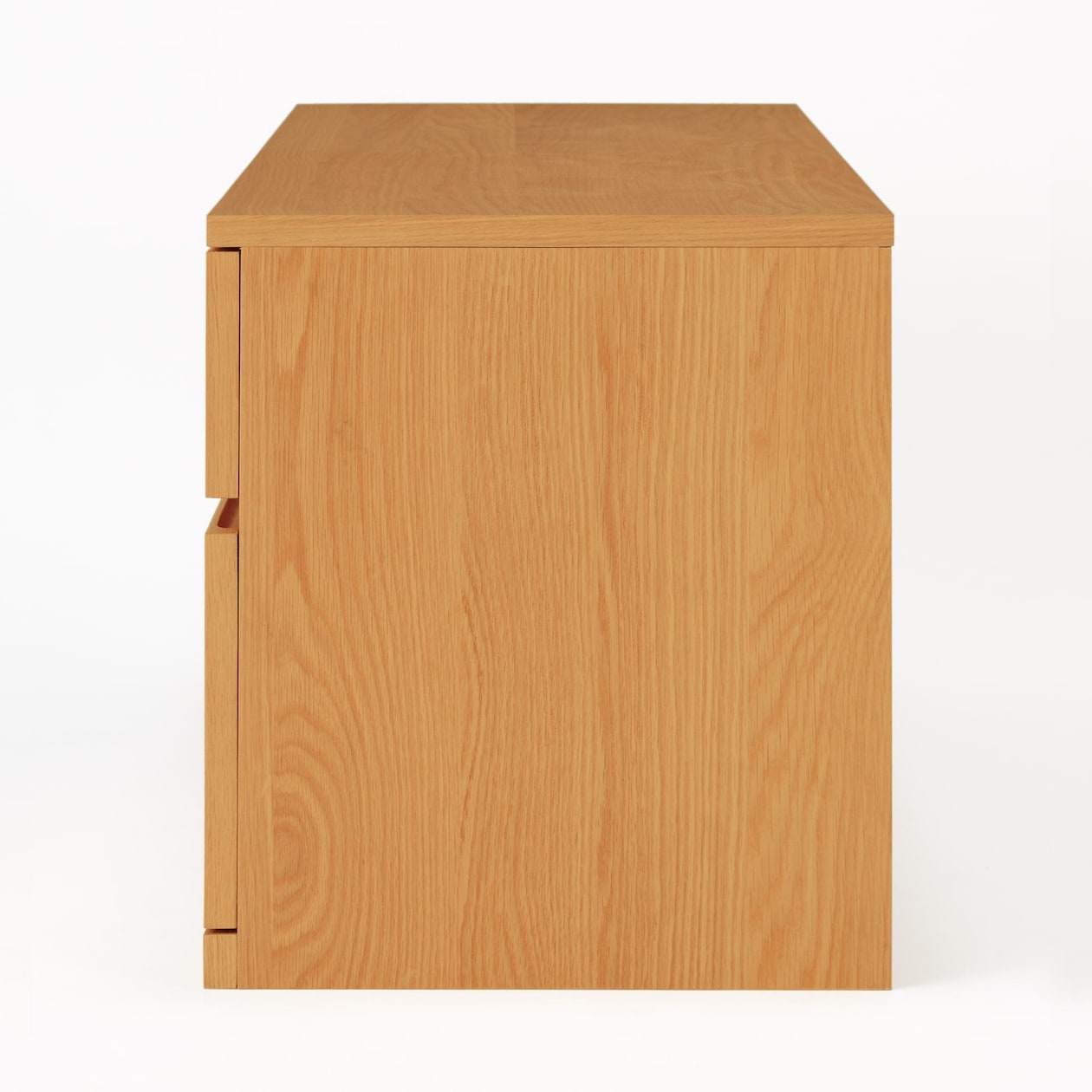 【新古品】木製ＡＶラック　幅１５０ｃｍ　オーク材突板