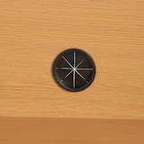 【新古品】木製ＡＶラック　幅１５０ｃｍ　オーク材突板