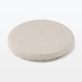 【新古品】空気でできたフロアクッション　ポリエステル　ベージュ