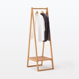 【新古品】木製コートハンガー　ラバーウッド材