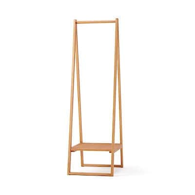 【新古品】木製コートハンガー　ラバーウッド材