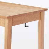 【新古品】木製デスク　オーク材天板