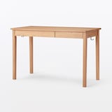 【新古品】木製デスク　オーク材天板