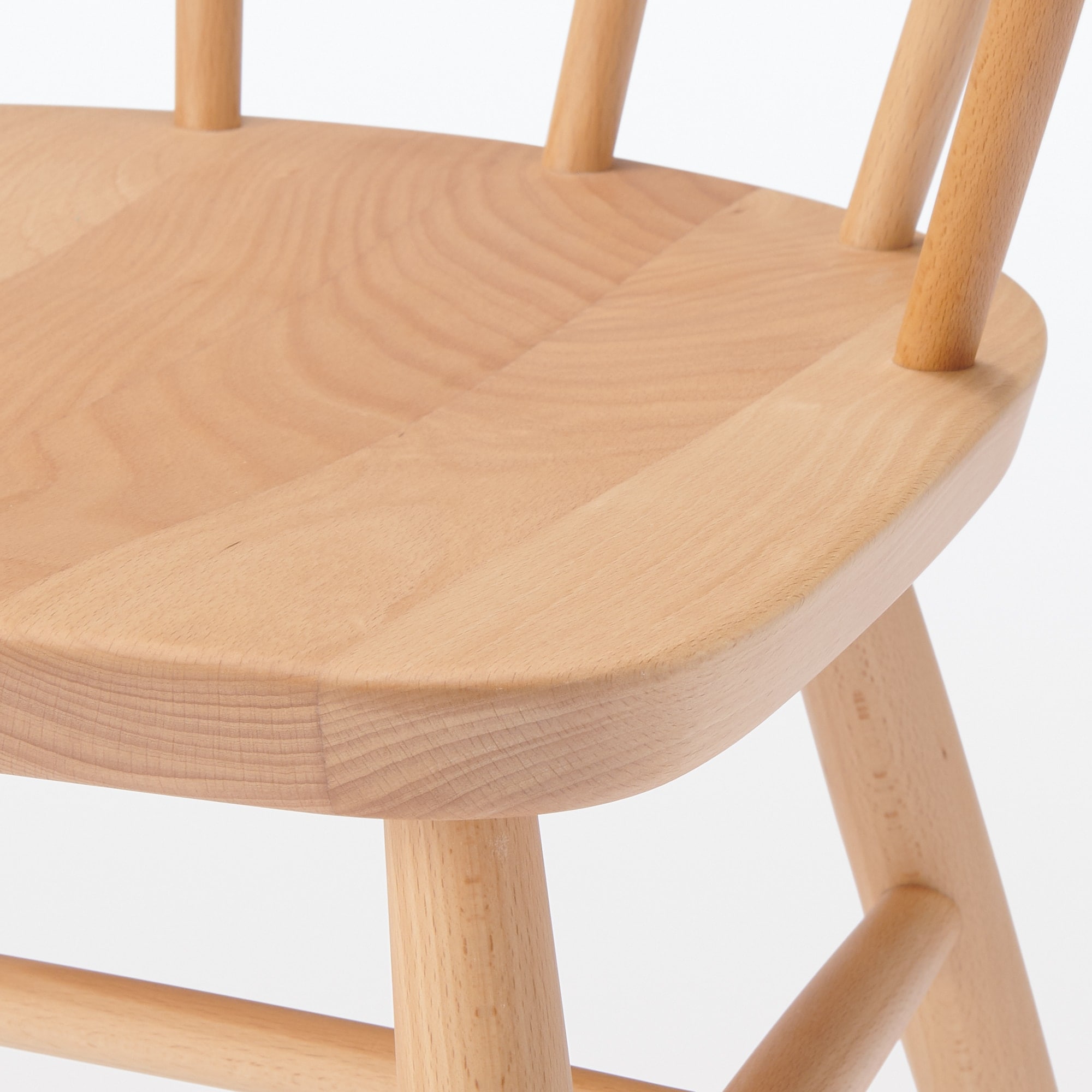 ★★無印良品　オーク材アームチェア・丸脚　MUJI　良品計画 オーク材アームチェア・丸脚 | 無印良品