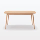 【新古品】ブナ材テーブル　丸脚　幅１５０ｃｍ