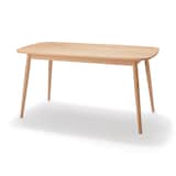 【新古品】ブナ材テーブル　丸脚　幅１５０ｃｍ
