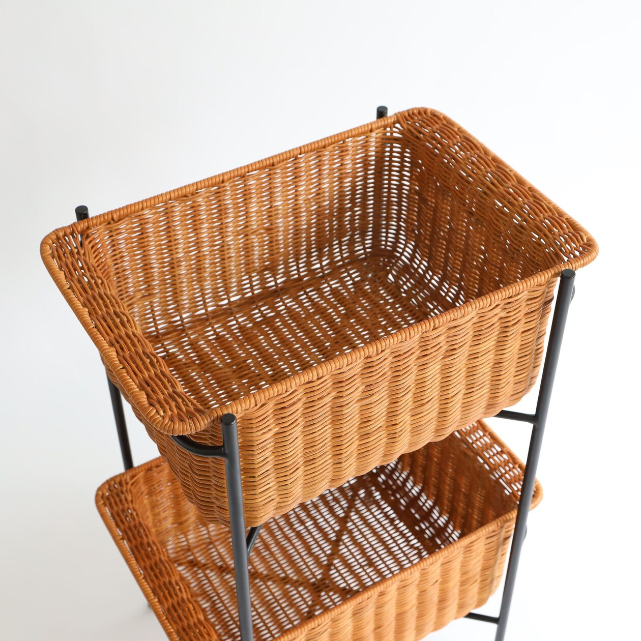 【新古品】［ＩＤＥＥ］ＷＡＬＬＡＢＹ　ＢＡＳＫＥＴ　ＳＴＡＮＤ　Ｂｌａｃｋ