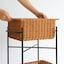 【新古品】［ＩＤＥＥ］ＷＡＬＬＡＢＹ　ＢＡＳＫＥＴ　ＳＴＡＮＤ　Ｂｌａｃｋ