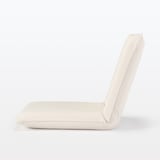 【新古品】座いす　大　洗いざらしの綿帆布