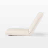 【新古品】座いす　大　洗いざらしの綿帆布