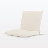 【新古品】座いす　大　洗いざらしの綿帆布