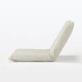 【新古品】座いす　大　洗いざらしの綿帆布