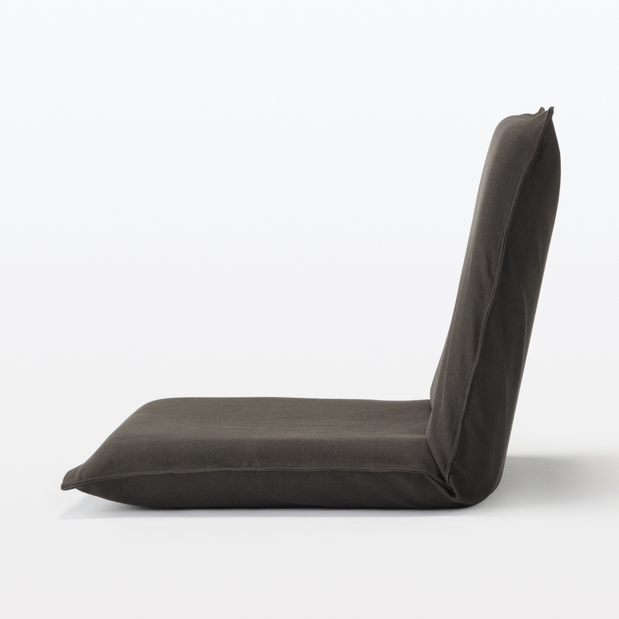 【新古品】座いす　大　洗いざらしの綿帆布