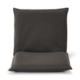 【新古品】座いす　大　洗いざらしの綿帆布