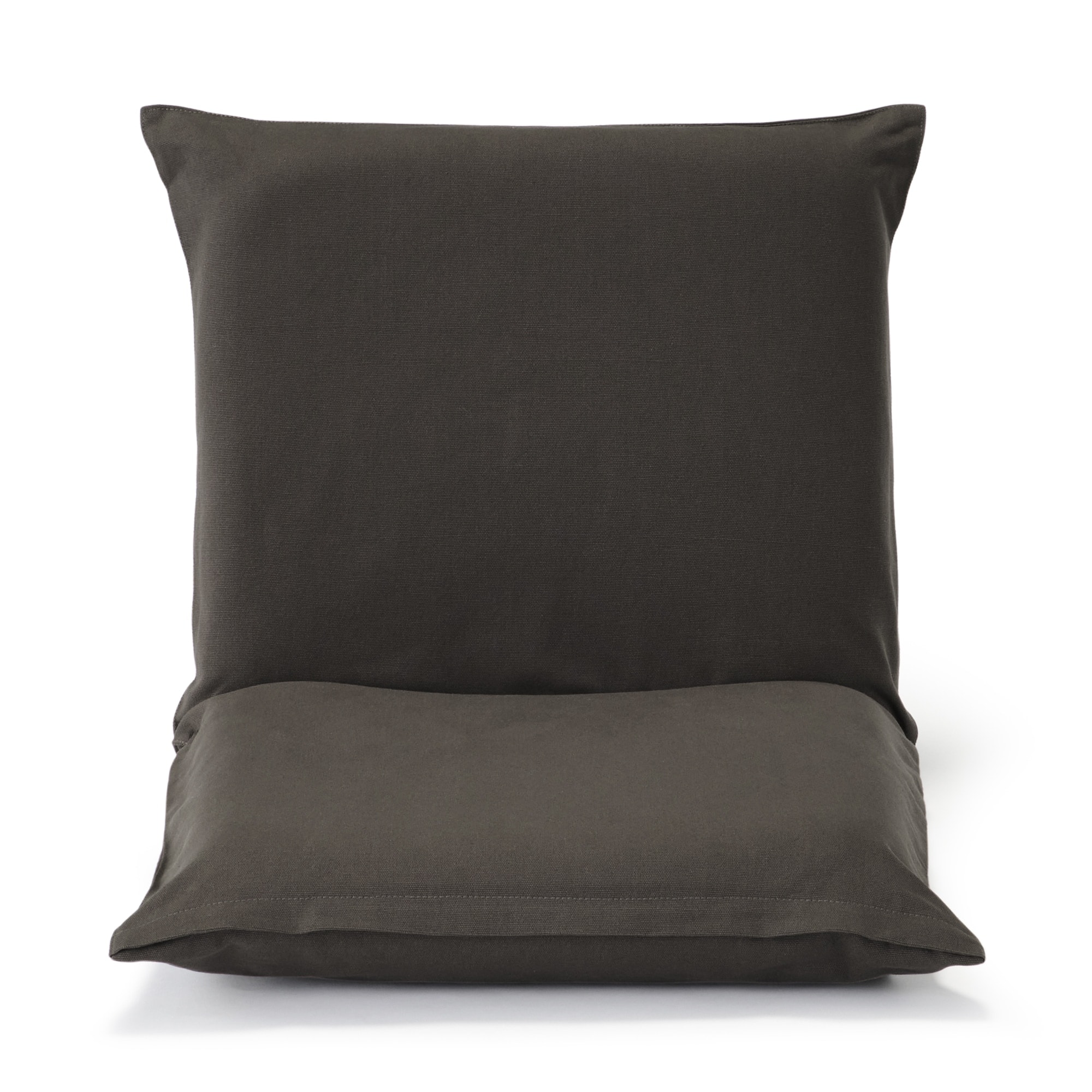 【新古品】座いす　小　洗いざらしの綿帆布