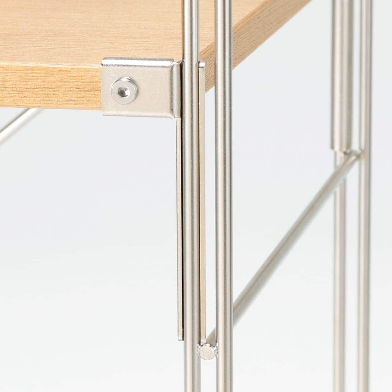 【新古品】ステンレスユニットシェルフ用高さ調整金具