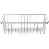 【新古品】ステンレスユニットシェルフ　ステンレス追加用ワイヤーバスケット