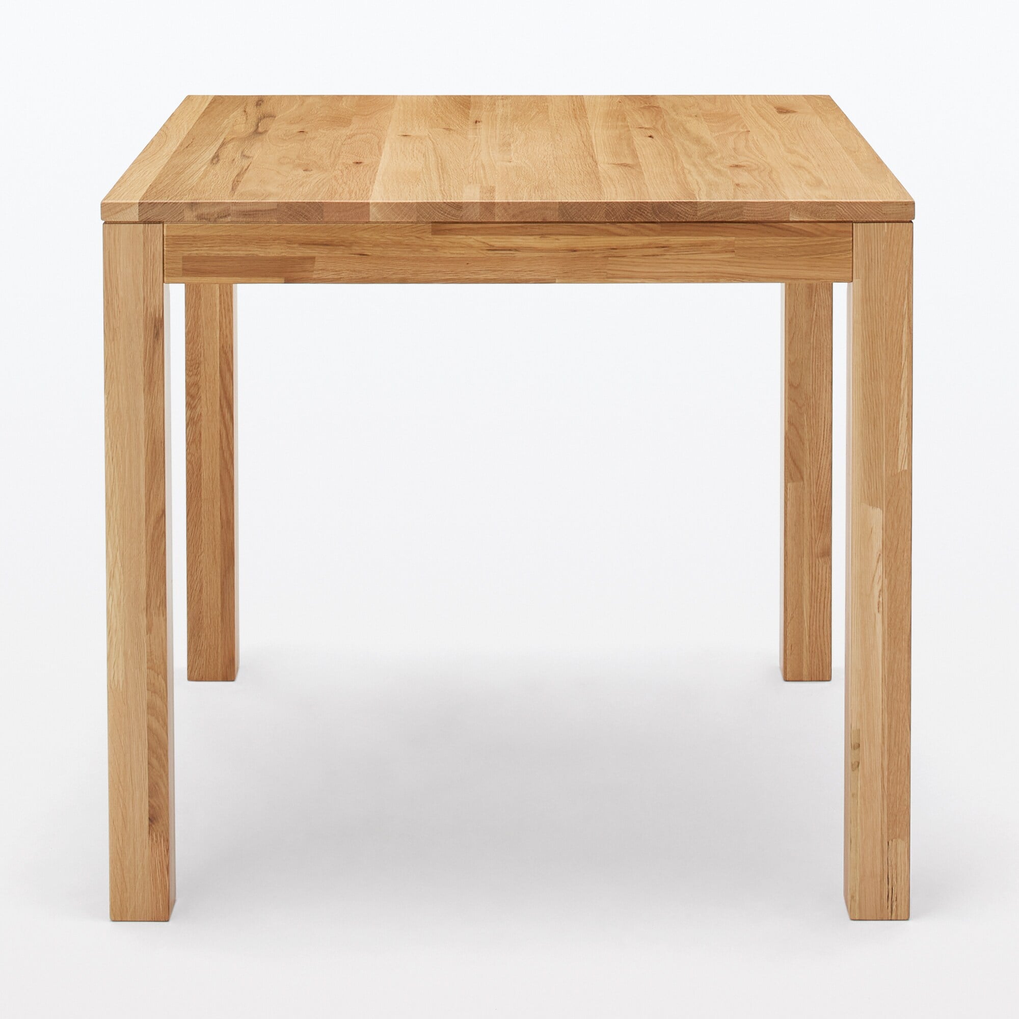 【新古品】木製テーブル　引出付　節あり　幅８０ｃｍ　