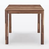 【新古品】木製テーブル　引出付　節あり　幅８０ｃｍ　