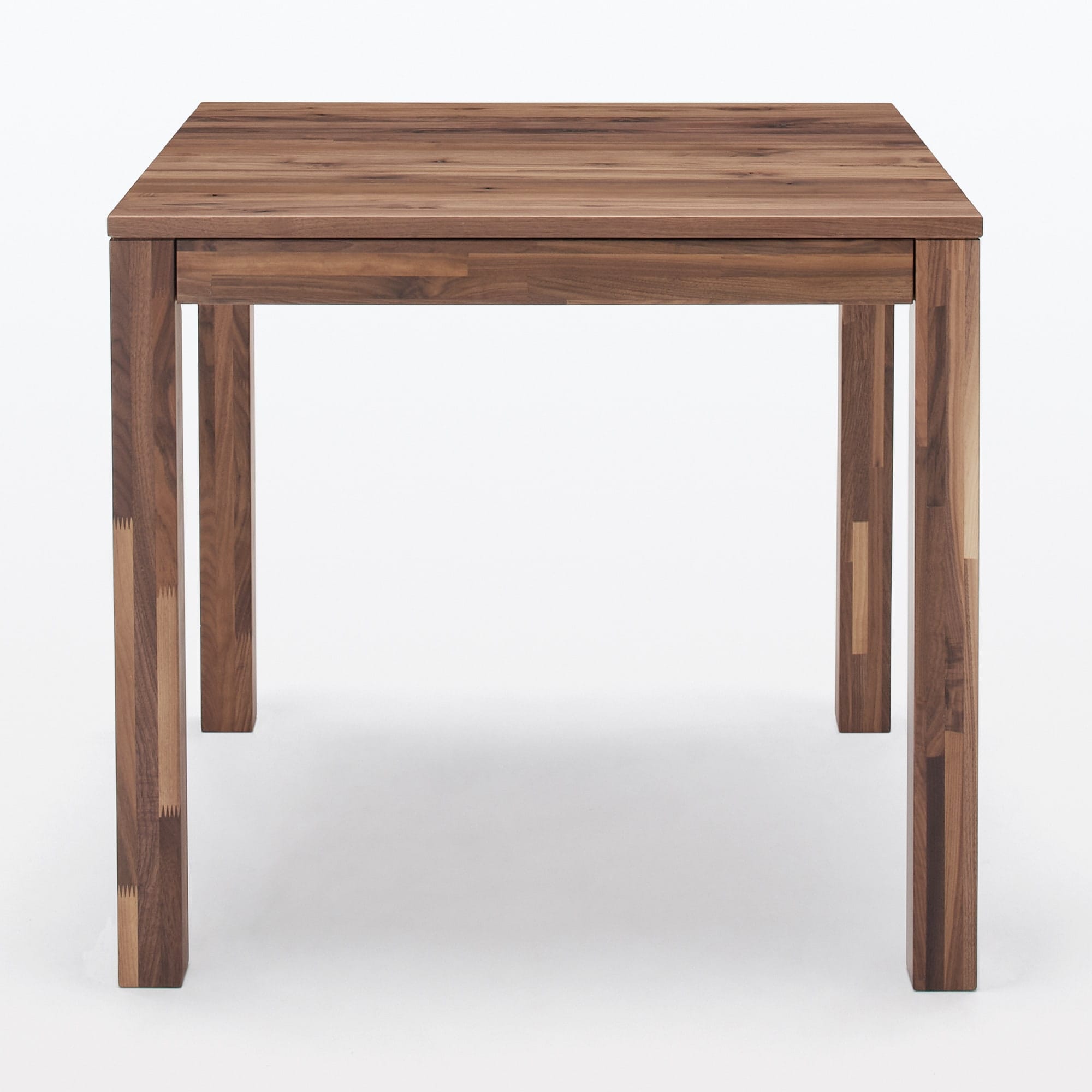 【新古品】木製テーブル　引出付　節あり　幅８０ｃｍ　