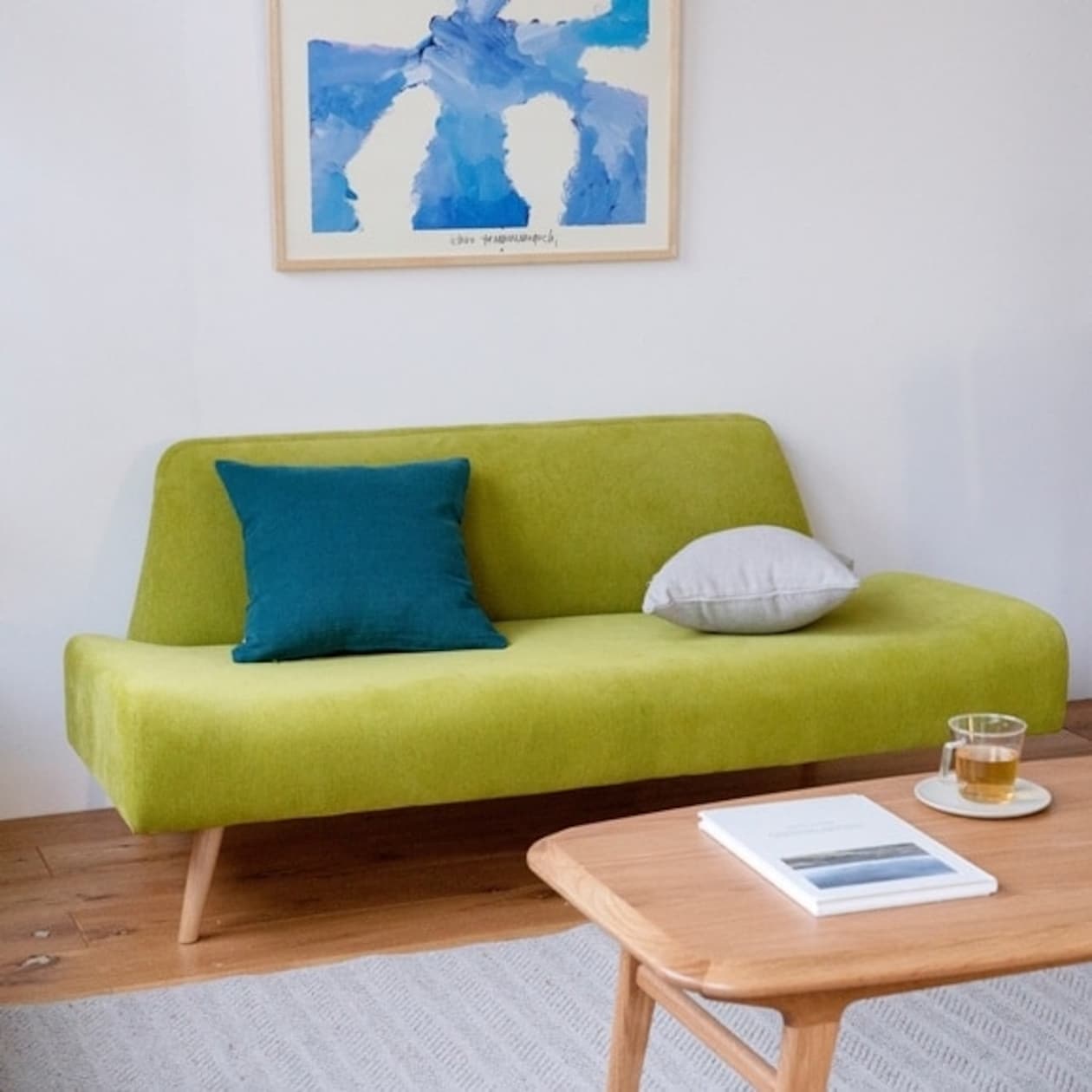 【新古品】［ＩＤＥＥ］ＡＯ　ＳＯＦＡ　（２）　ＧＲＥＥＮ