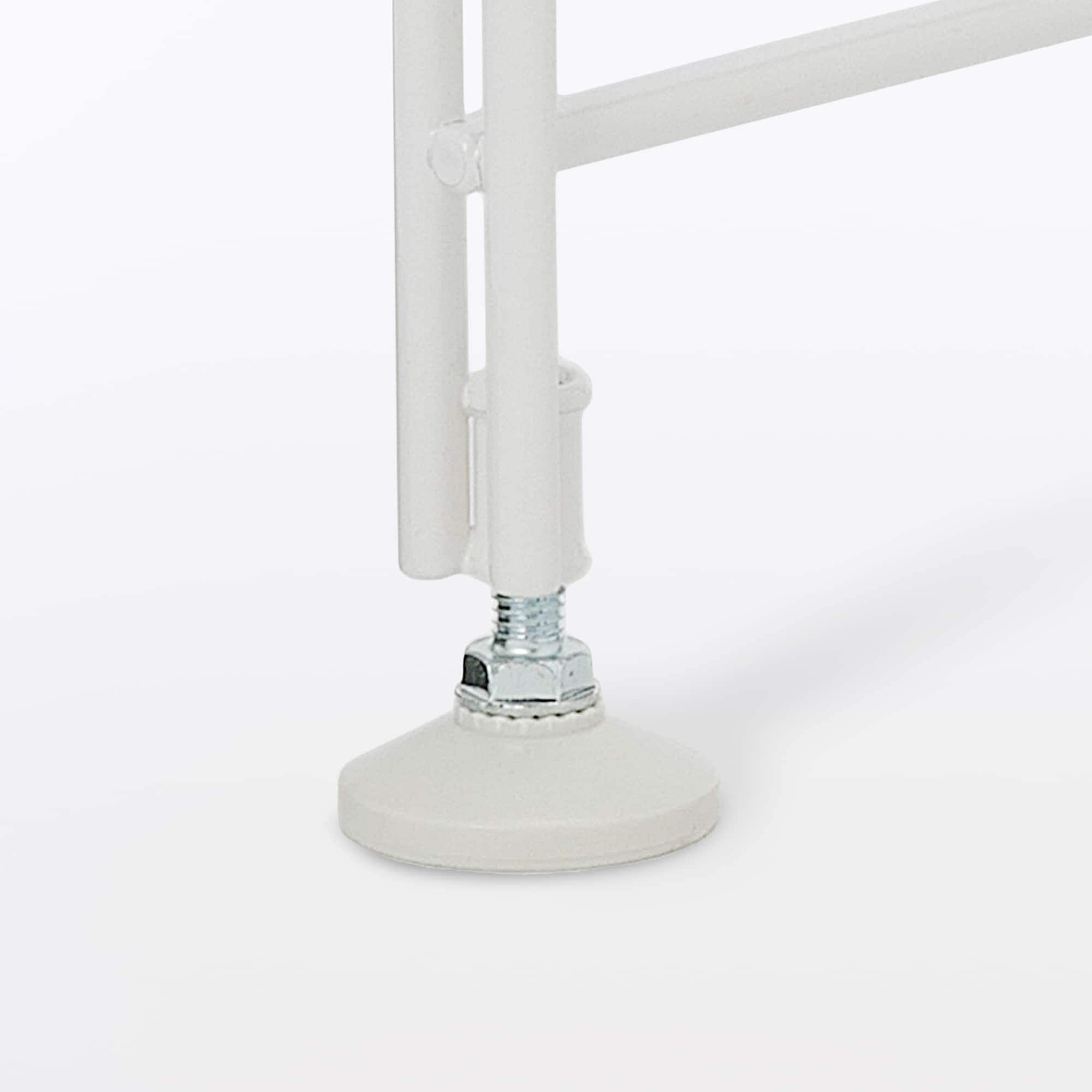 【新古品】スチールユニットシェルフ・追加用帆立・小・ライトグレー