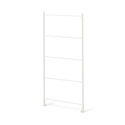 【新古品】スチールユニットシェルフ・追加用帆立・小・ライトグレー