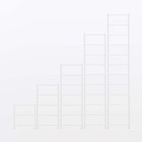 【新古品】スチールユニットシェルフ・追加用帆立・特大・ライトグレー