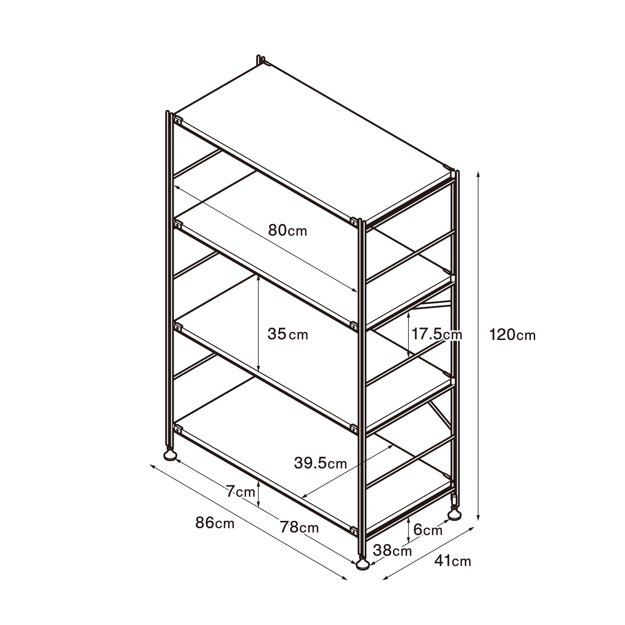 【新古品】スチールユニットシェルフ・スチール棚セット・ワイド・中・ライトグレー