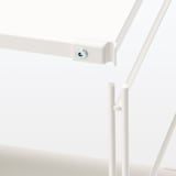 【新古品】スチールユニットシェルフ・スチール棚セット・ワイド・小・ライトグレー