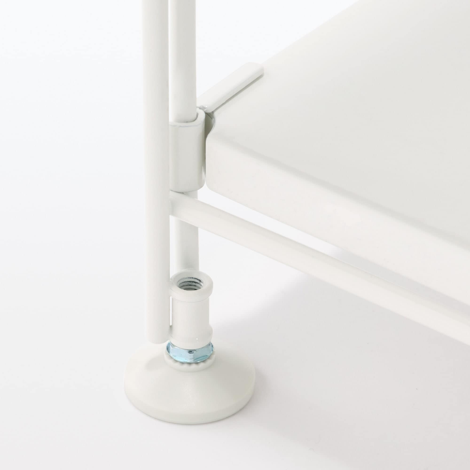 【新古品】スチールユニットシェルフ・スチール棚セット・大・ライトグレー