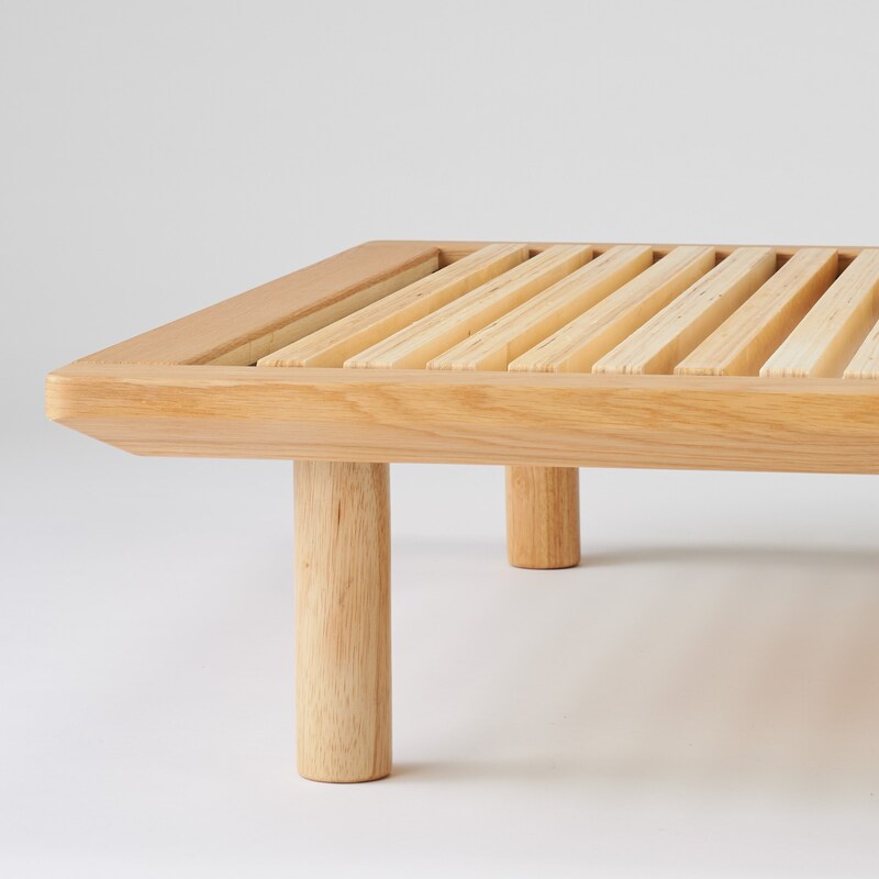 中古品】ベッドフレーム・シングル・オーク材・すのこ仕様 | 無印良品 