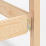 【中古品】木製ベッド