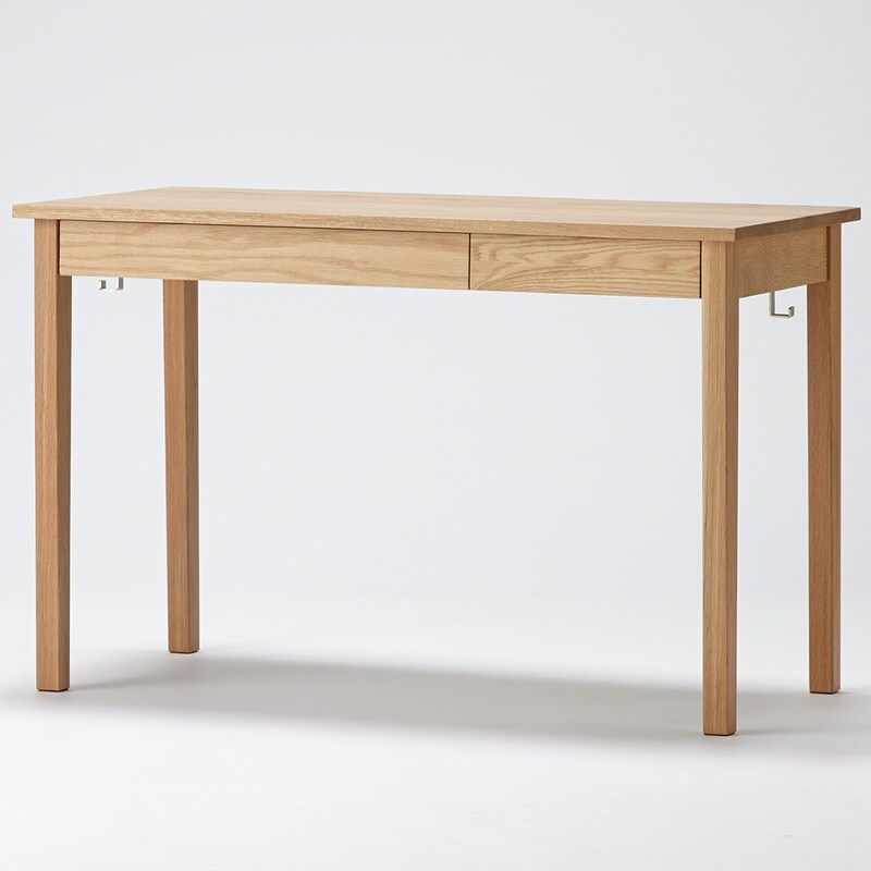 無印良品 天然木タモ材デスク(幅1100/引き出し) 引き出し MUJI 中古 