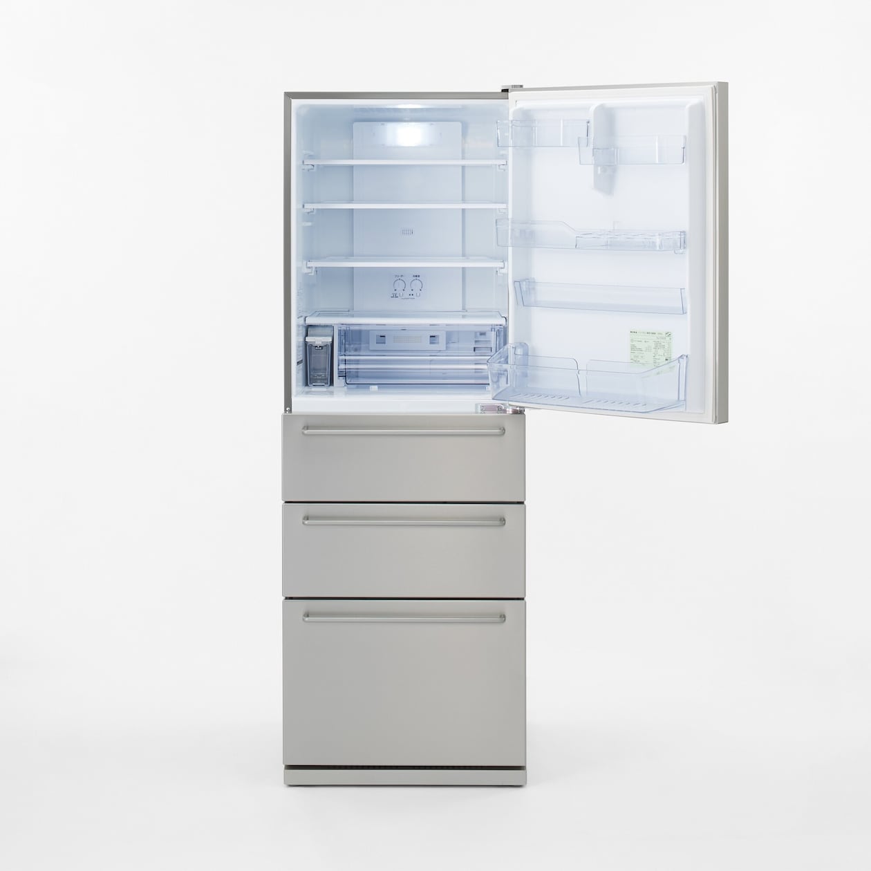 【中古品】冷蔵庫　３５５Ｌ　ステンレス