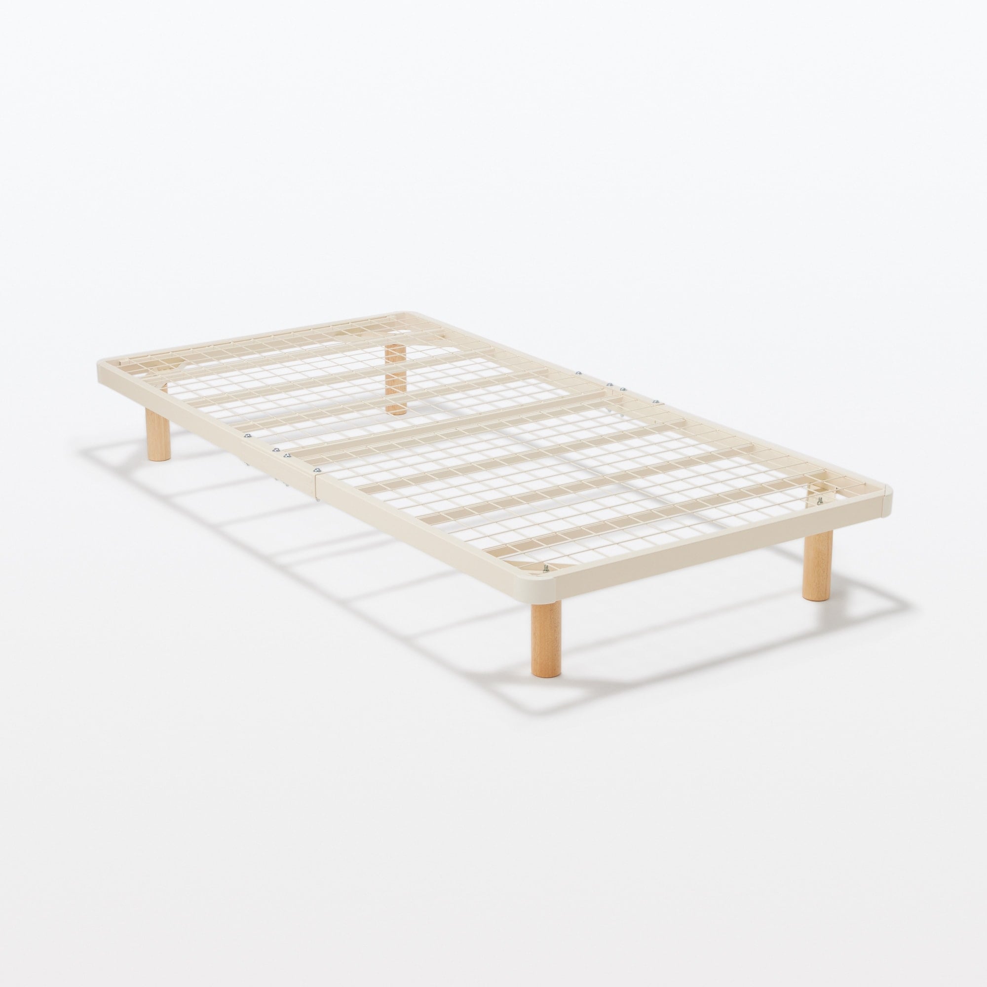 【中古品】スチールベッドフレーム　シングル