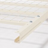 【中古品】スチールベッドフレーム　セミダブル