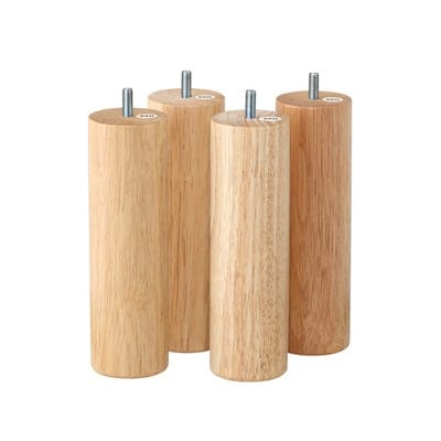 【中古品】木製脚・ナチュラル（Ｍ８）