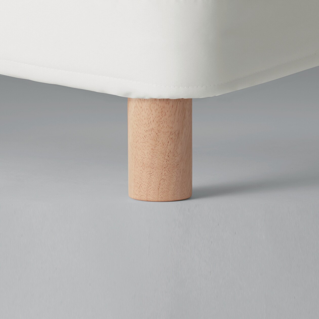 【中古品】木製脚・１０ｃｍ／ナチュラル（Ｍ８）