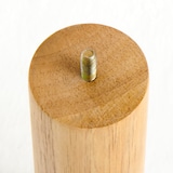 【中古品】木製脚・２６ｃｍ／ナチュラル（Ｍ８）