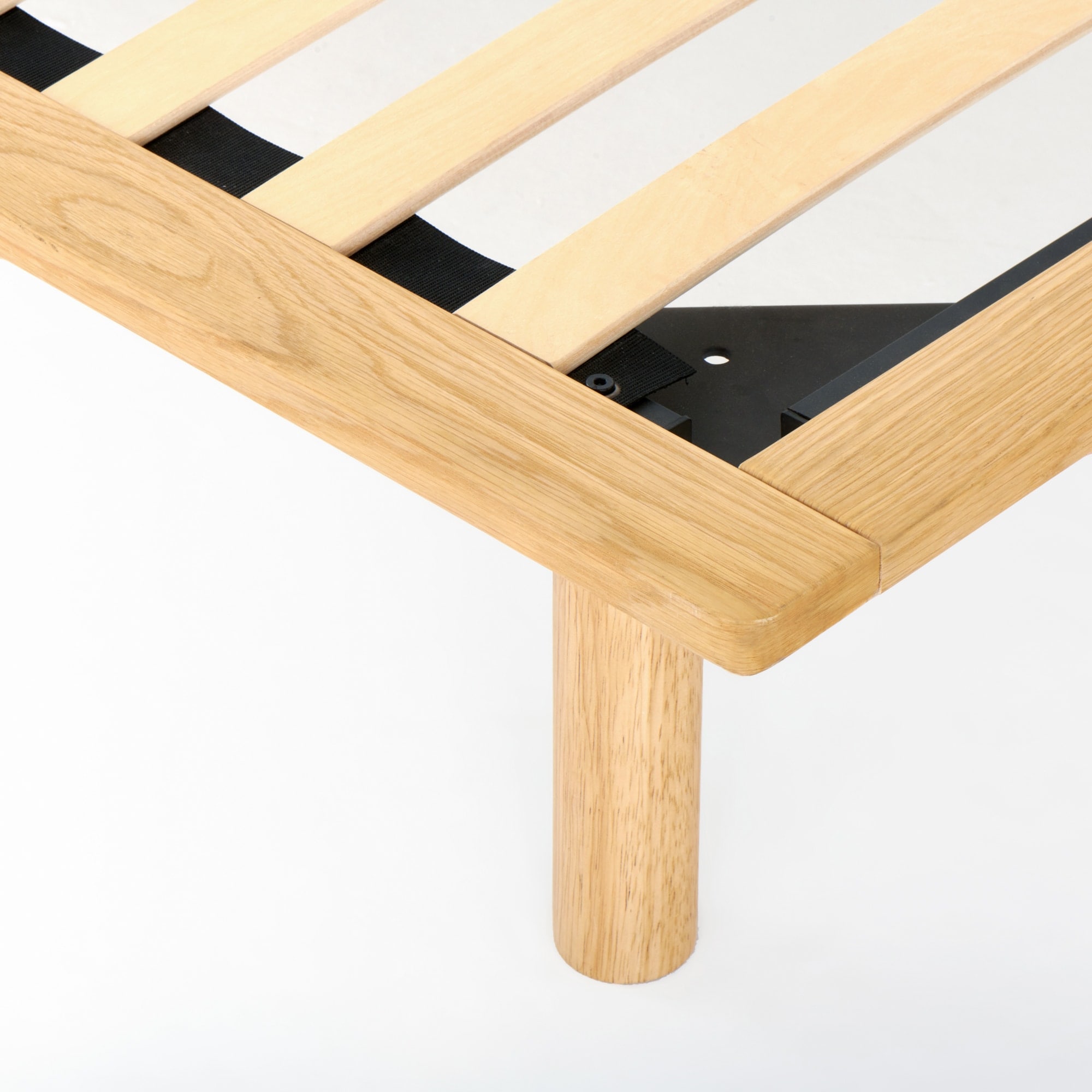 【中古品】木製脚・２６ｃｍ／ナチュラル（Ｍ８）