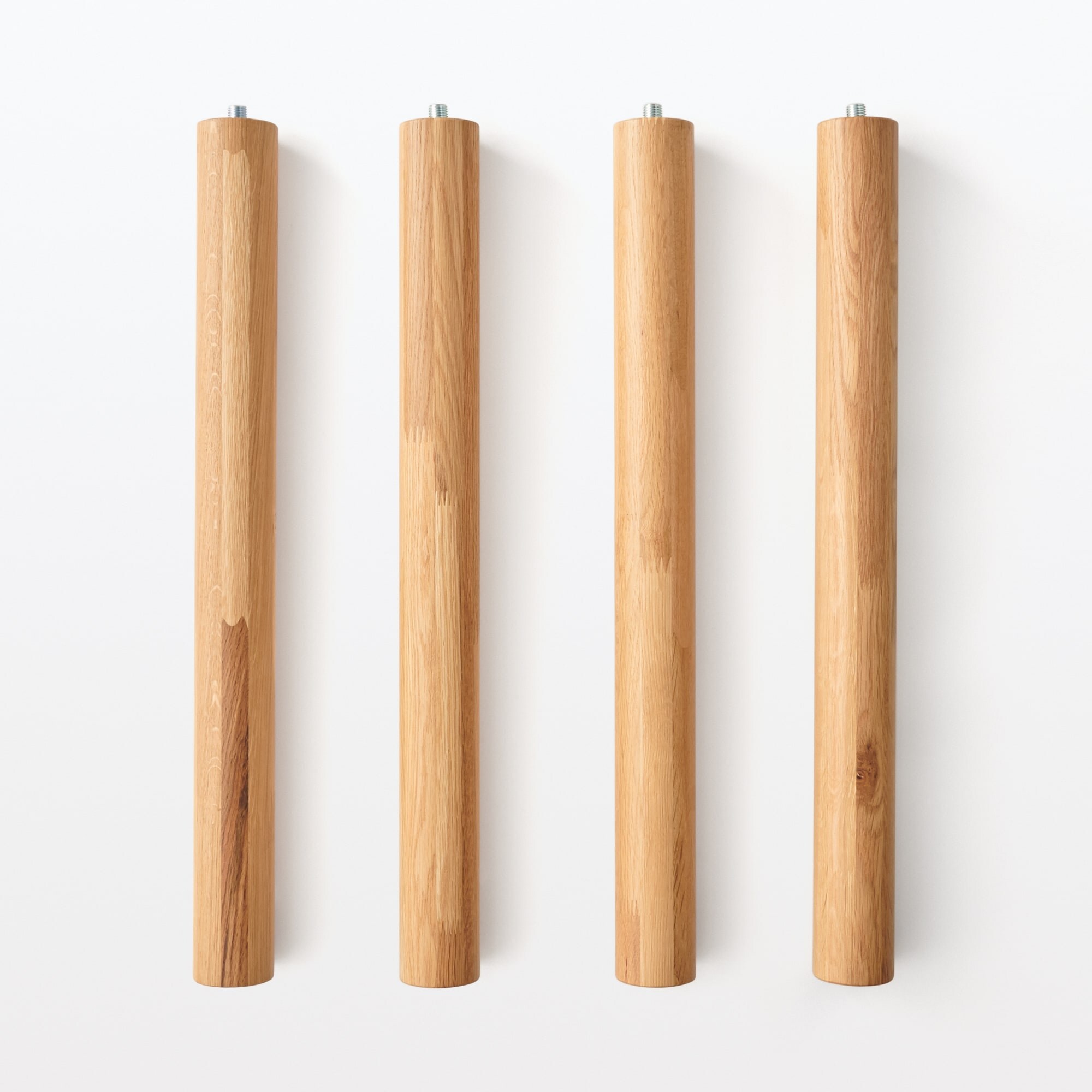 【中古品】木製テーブル脚４本組