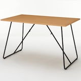 【中古品】折りたたみテーブル・幅１２０ｃｍ・オーク材