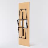 【中古品】折りたたみテーブル・幅１２０ｃｍ・オーク材