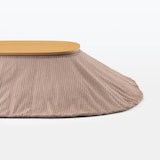 【中古品】楕円こたつ　小