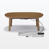 【中古品】楕円こたつ　小