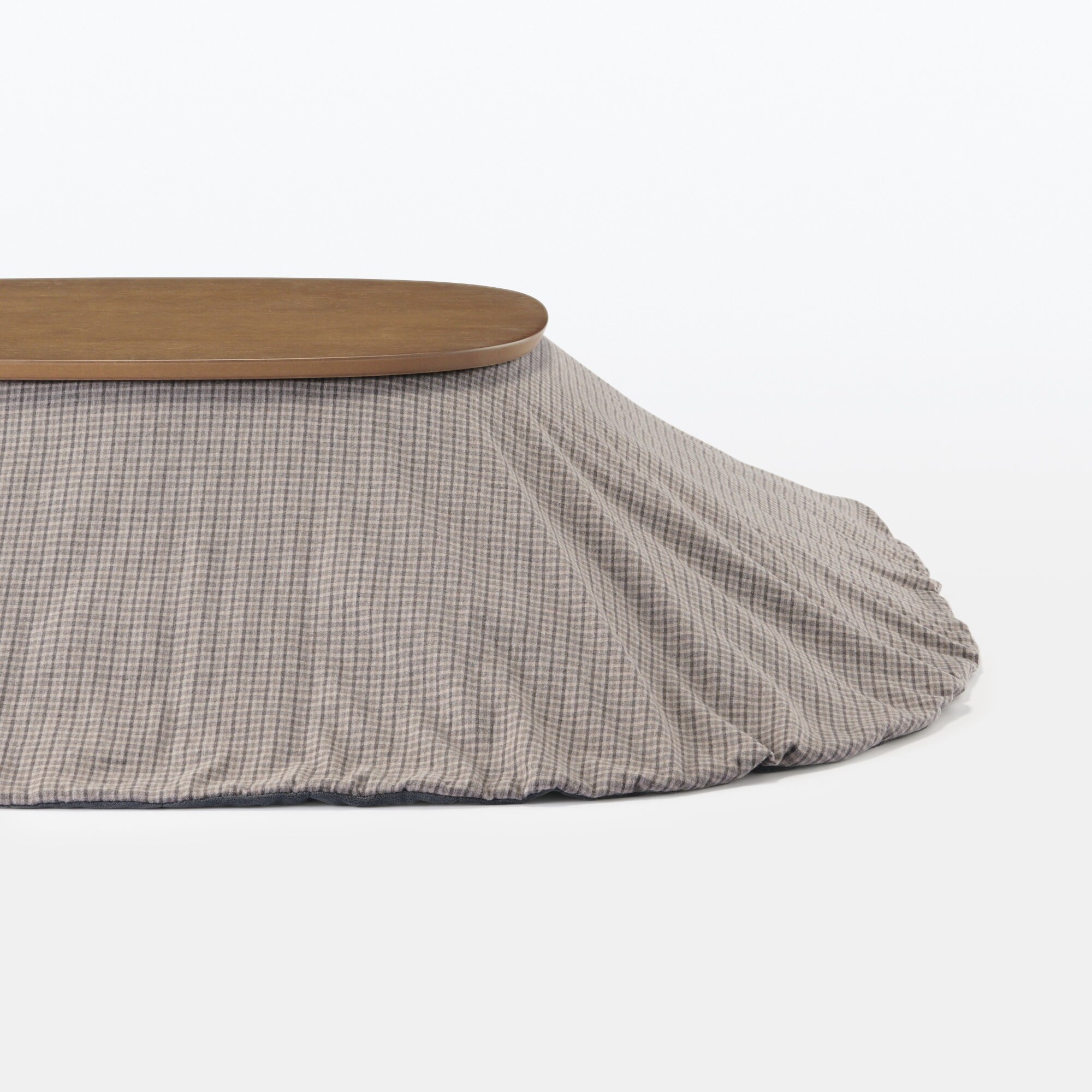 【無印良品】こたつ　楕円　（中古） 中古品】楕円こたつ 小 | 無印良品